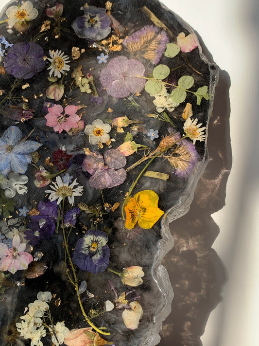 PRE-ORDER: Flowering Crystal. Black