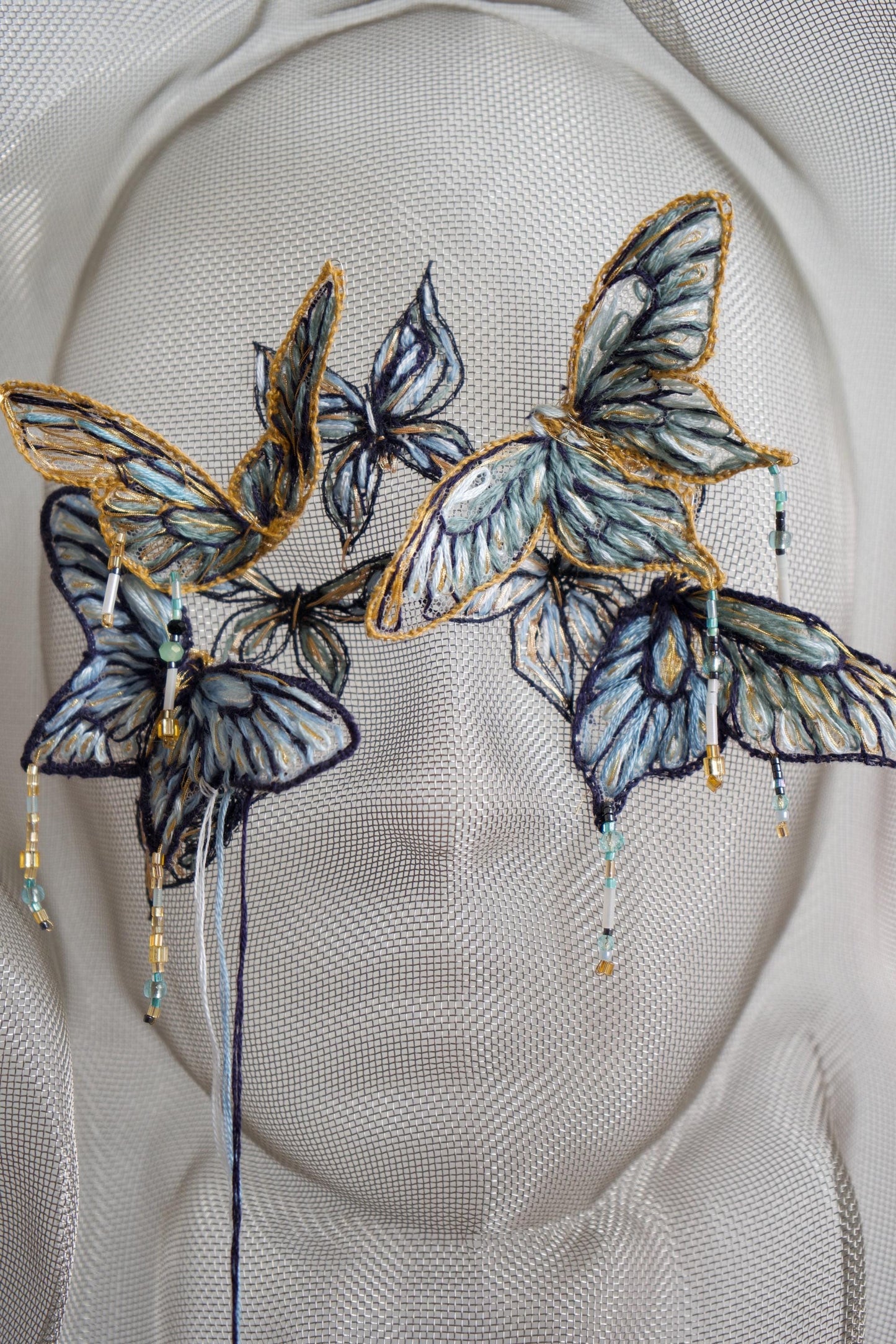 Whispers of Time: Butterfly Mask IV