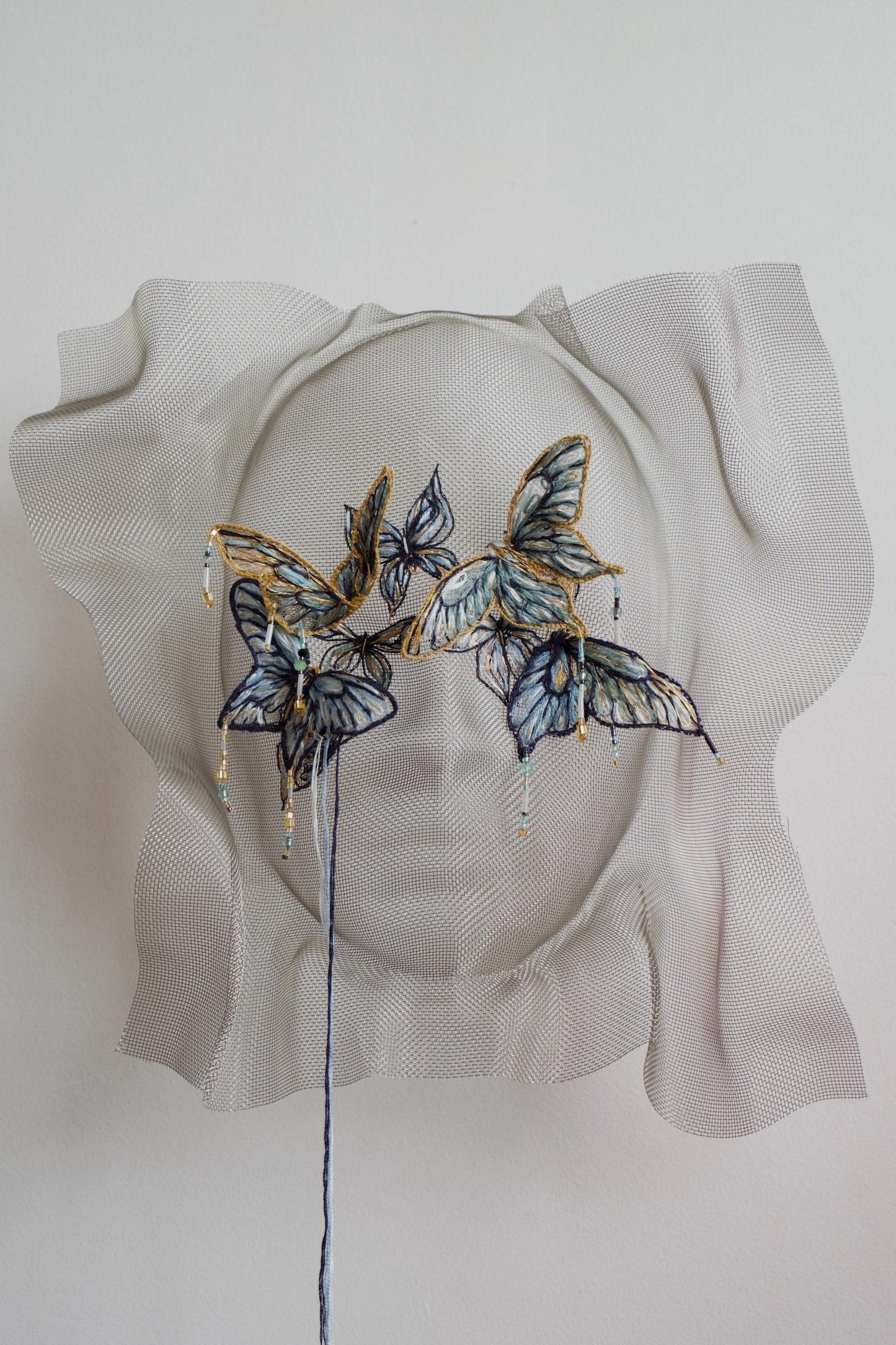 Whispers of Time: Butterfly Mask IV