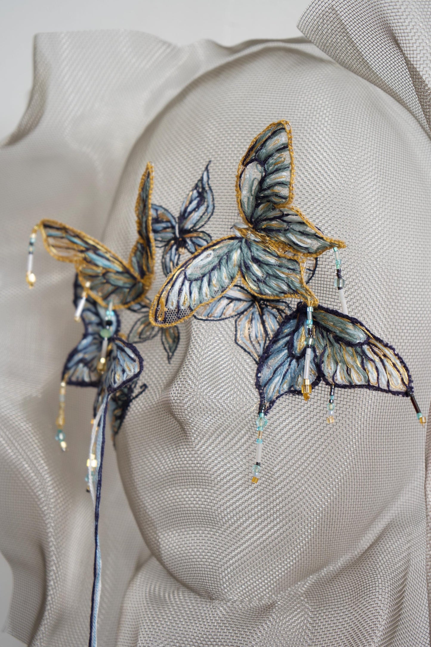 Whispers of Time: Butterfly Mask IV