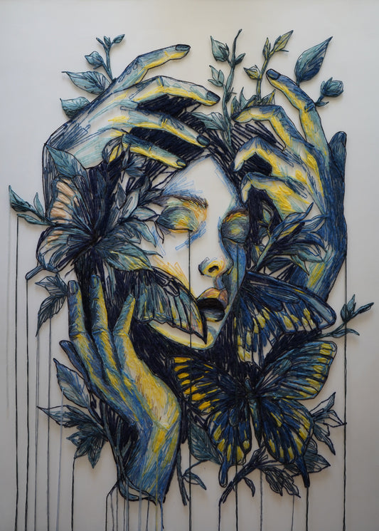 Portrait study “Symbiosis. The Other Side”