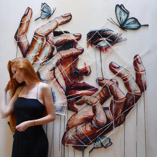 Portrait Study “Embrace of Serenity”. Part III