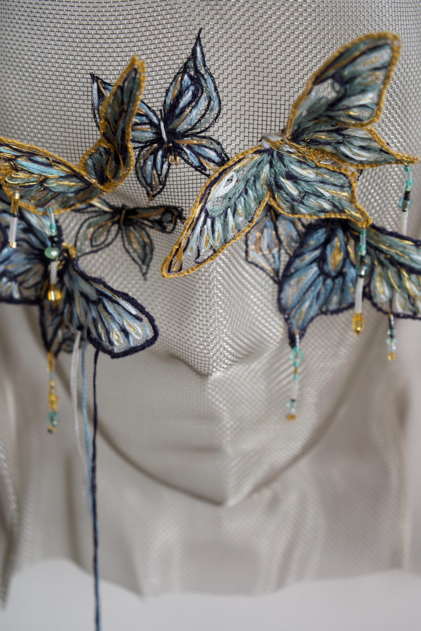 Whispers of Time: Butterfly Mask IV