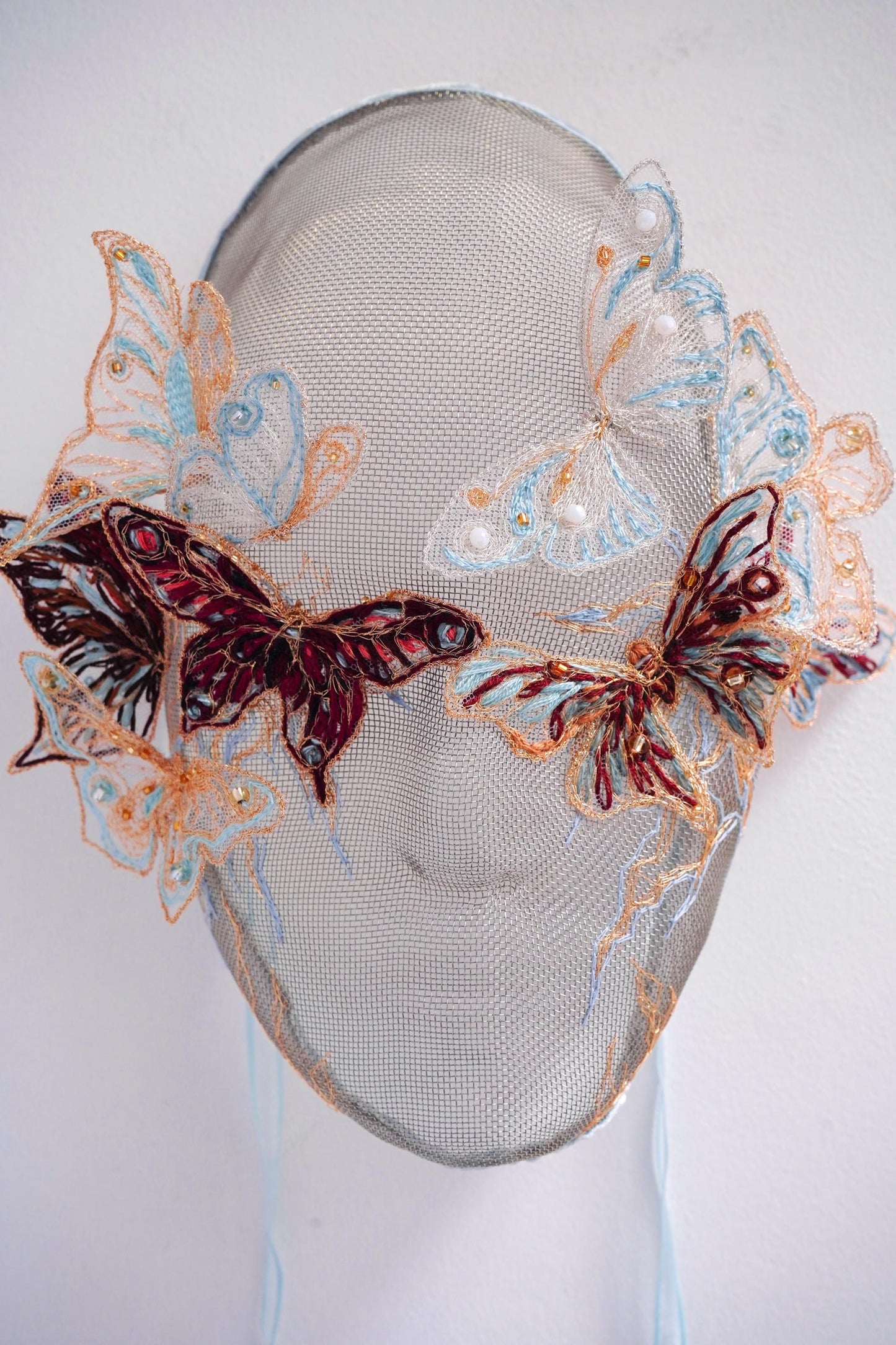 Whispers of Time: Butterfly Mask V