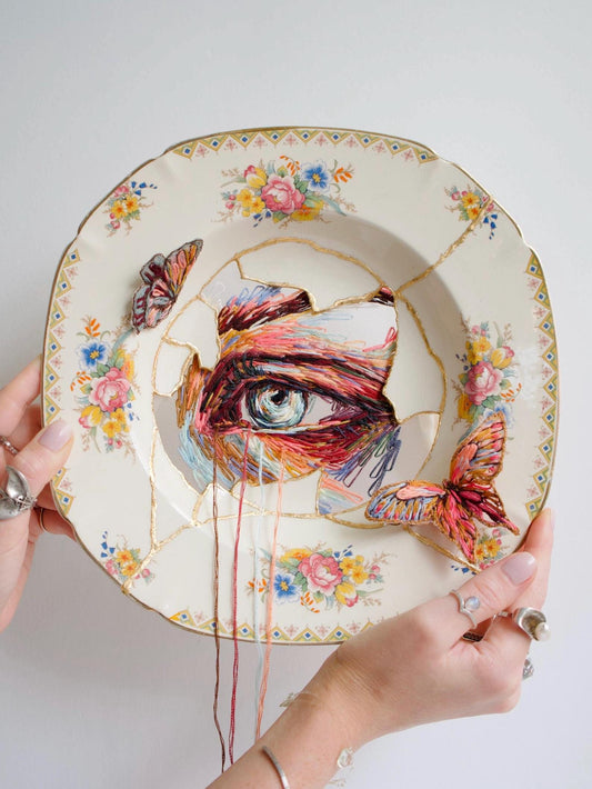 Vintage Plate 6 “Broken History ” Collection III