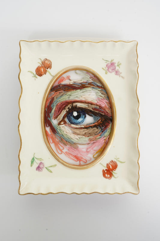 Vintage Porcelain Frame I “Broken History ” Collection IV