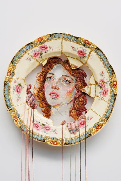 Vintage Plate V “Broken History ” Collection IV