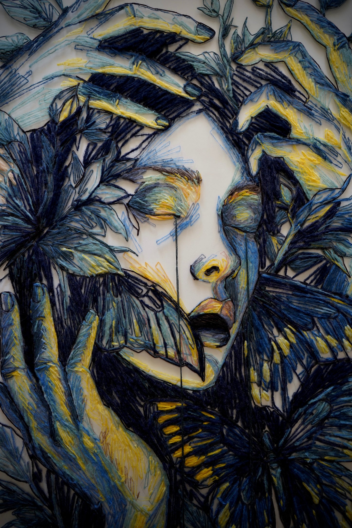 Portrait study “Symbiosis. The Upside Down”