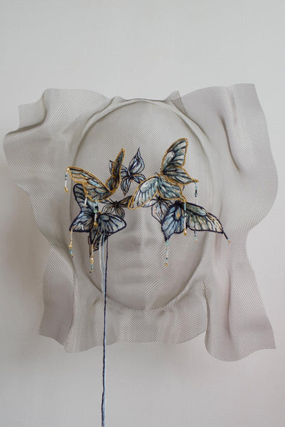 Whispers of Time: Butterfly Mask IV
