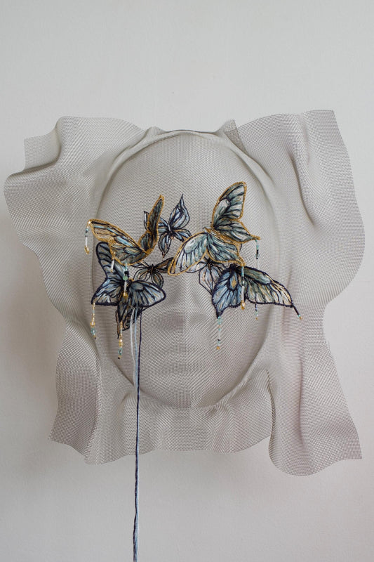 Whispers of Time: Butterfly Mask IV