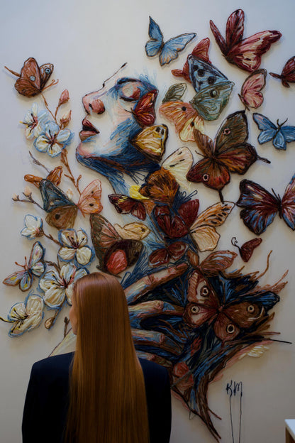 Portrait study «Whispers of Metamorphosis»