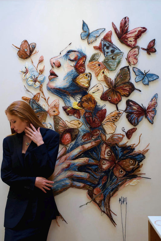 Portrait study «Whispers of Metamorphosis»