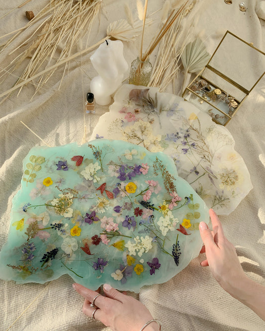 PRE-ORDER: Flowering Crystal. Turquoise