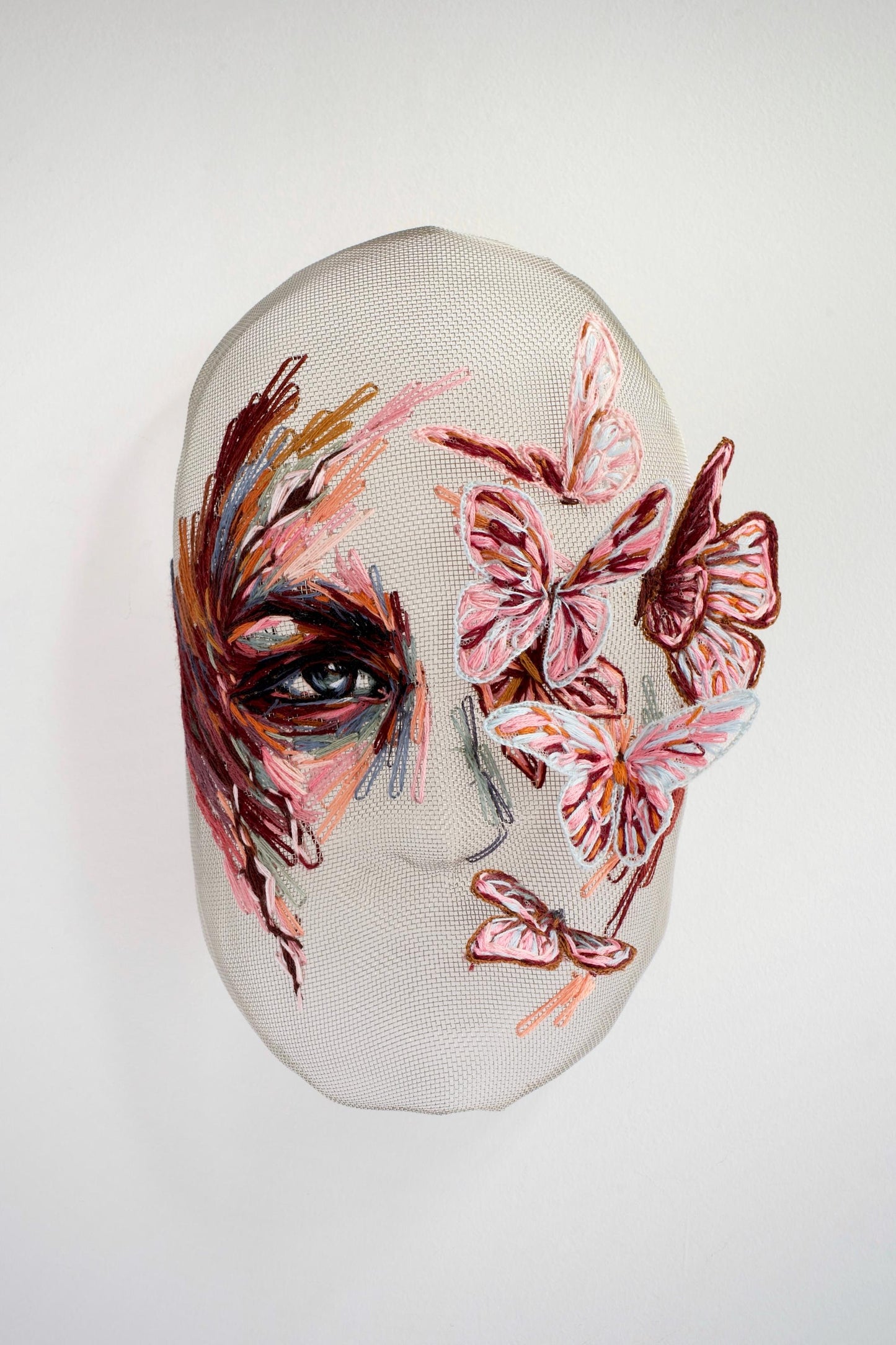 Whispers of Time: Butterfly Mask V