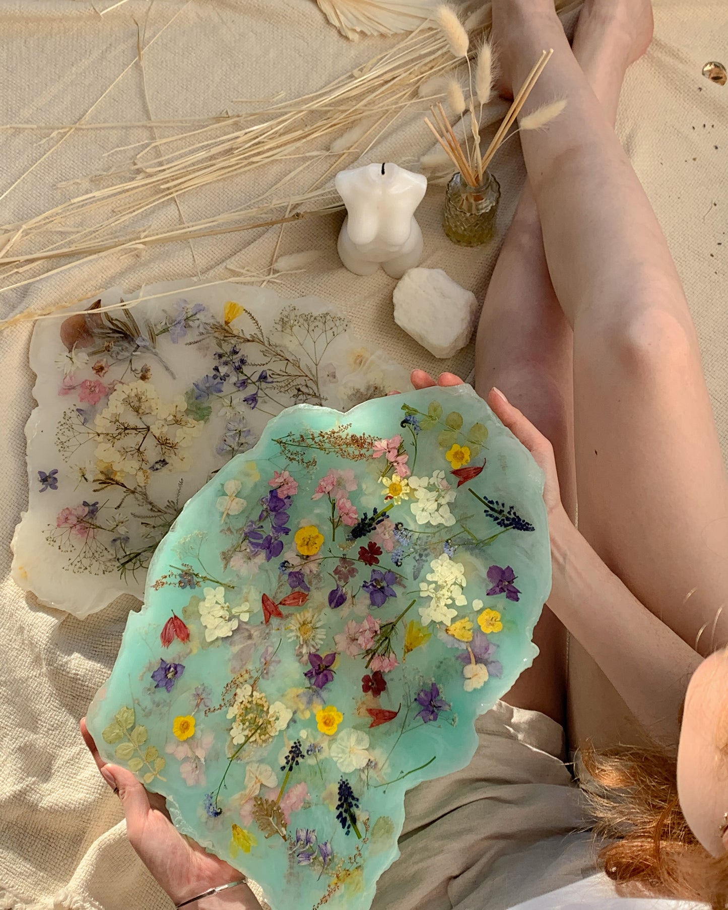 PRE-ORDER: Flowering Crystal. Turquoise