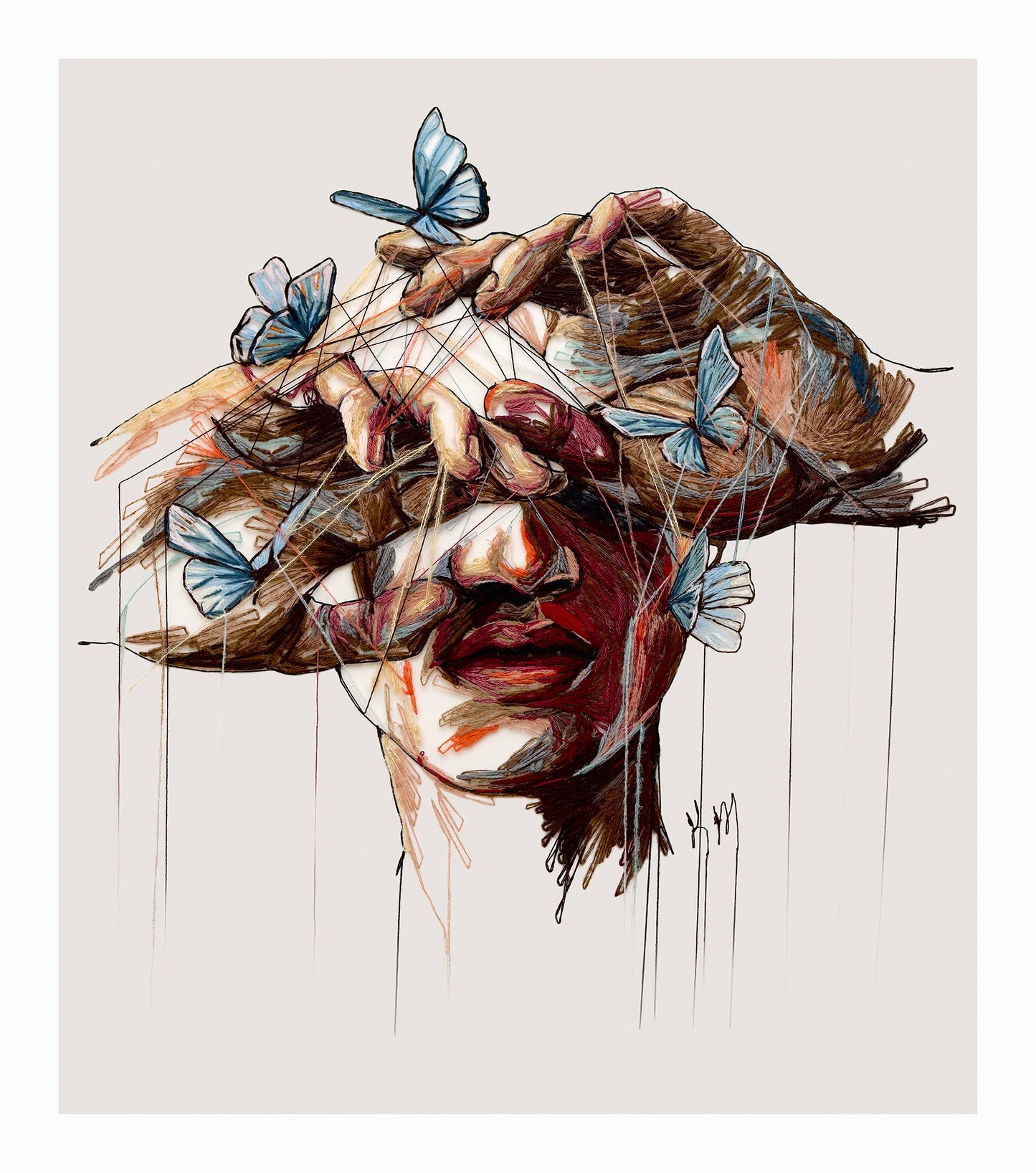 Original print “Embrace of Serenity”