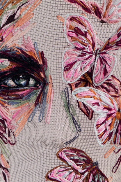 Whispers of Time: Butterfly Mask V