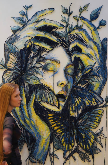 Portrait study “Symbiosis. The Other Side”