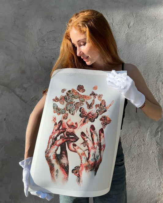 Original PRINT "TOUCHE AMORE"