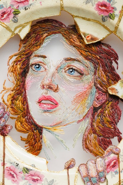 Vintage Plate V “Broken History ” Collection IV