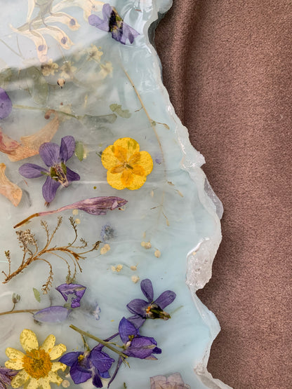 PRE-ORDER: Flowering Crystal. Blue