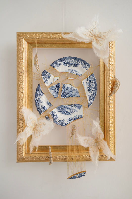 “Reborn in Gold” Art Object