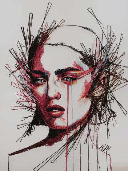 Portrait Study “Tears”