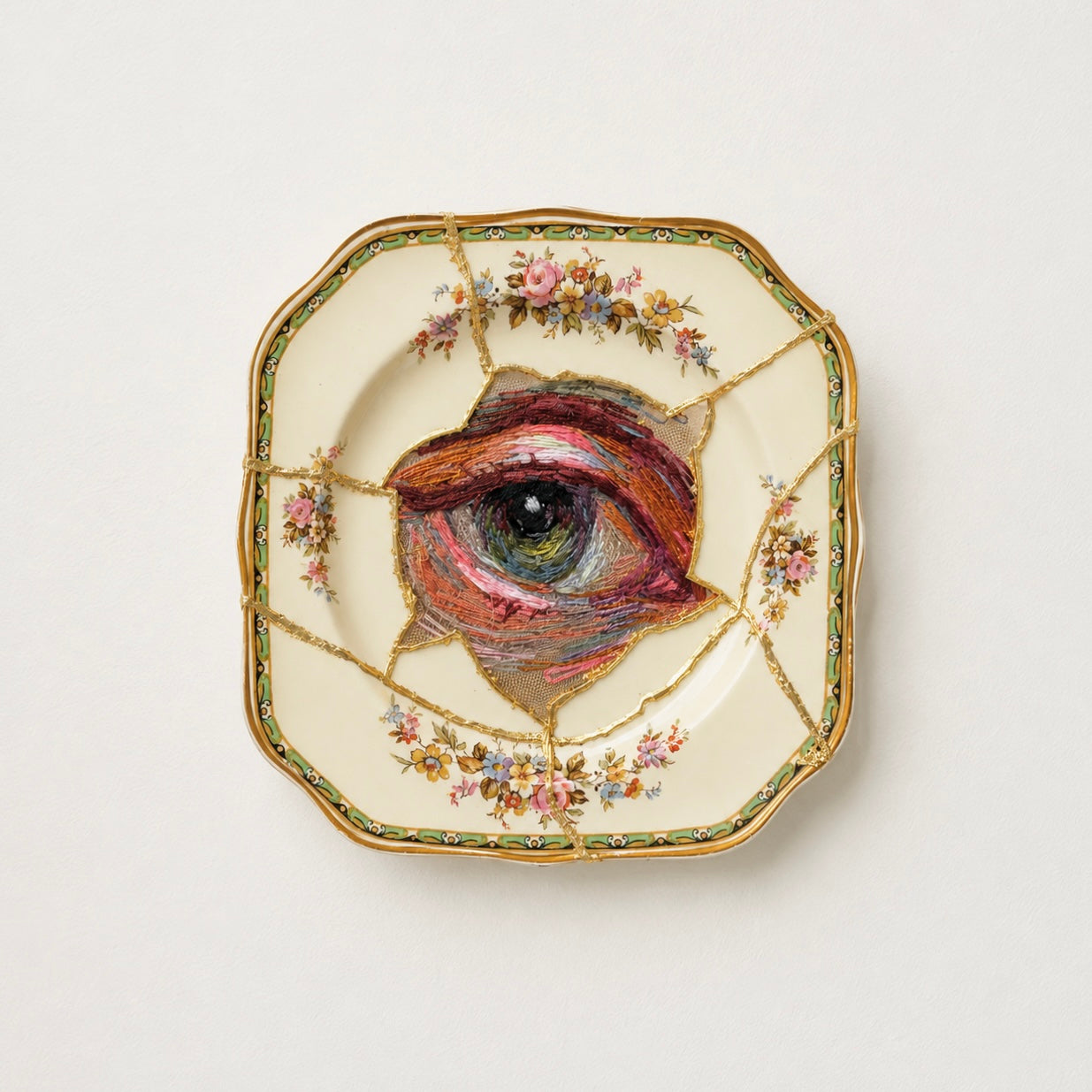 Vintage Plate IV “Broken History ” Collection V