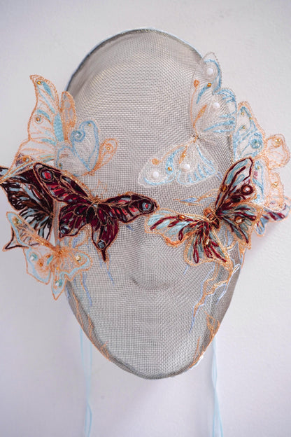 Whispers of Time: Butterfly Mask VI