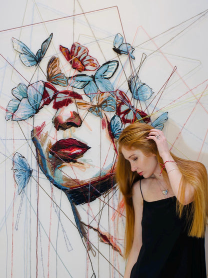 Portrait Study “Embrace of Serenity”. Part II