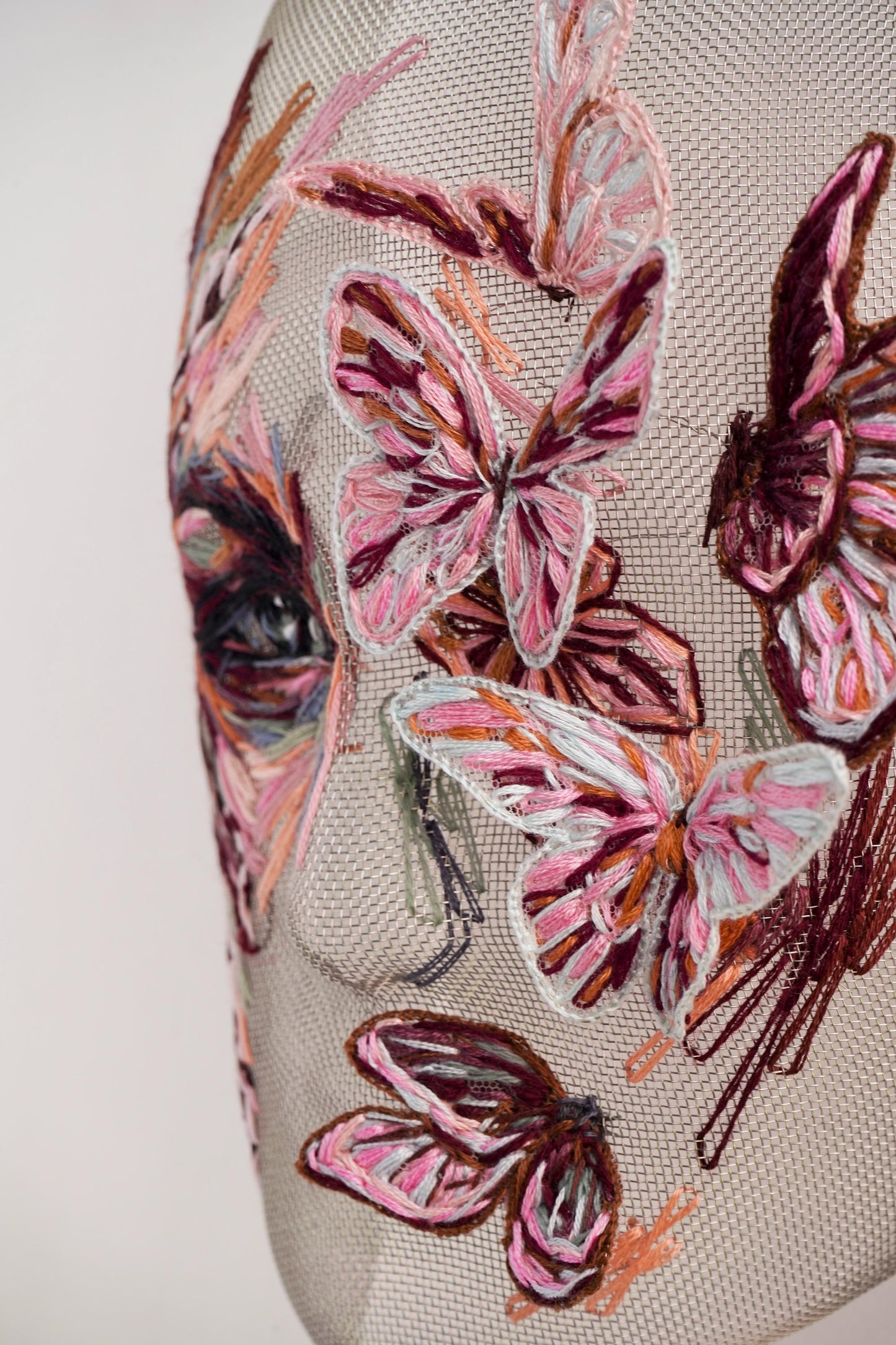 Whispers of Time: Butterfly Mask V