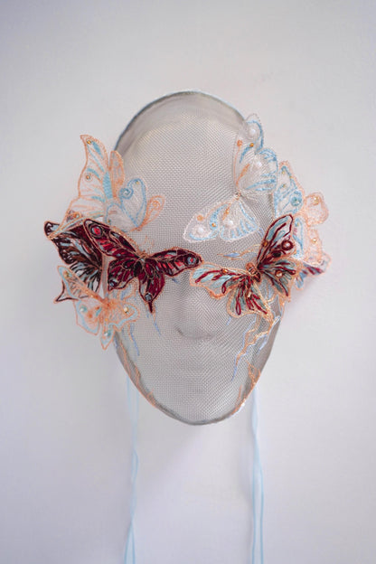 Whispers of Time: Butterfly Mask VI